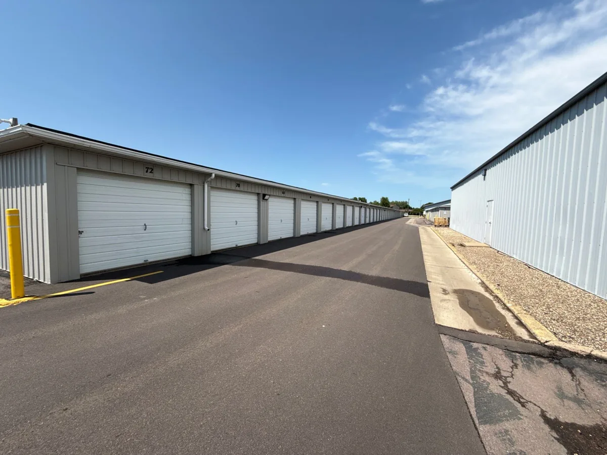 Storage buildings at Cornerstone Storage in Sioux Falls